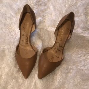 Sam Edelman Nude Pointed Toe Stiletto